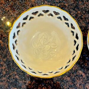 Set of Lenox bowls.  You’re getting 2 for less than the price of 1